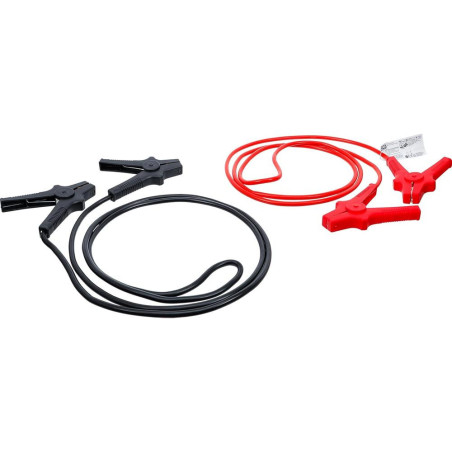 Câble de Démarrage 3 m - 200 A, 16 mm^2 - Pour Voitures Essence - Sécurité et Performance - D-Work
