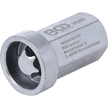 Insert Spécial pour Bouchons de Remplissage ATF - Profil T55 Torx - Compatible MONO - Précision et Fiabilité - BGS