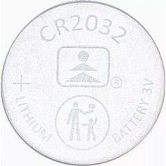 Pile CR2032 - 3V, 20 mm Ø - Lithium, Longue Durée - BGS