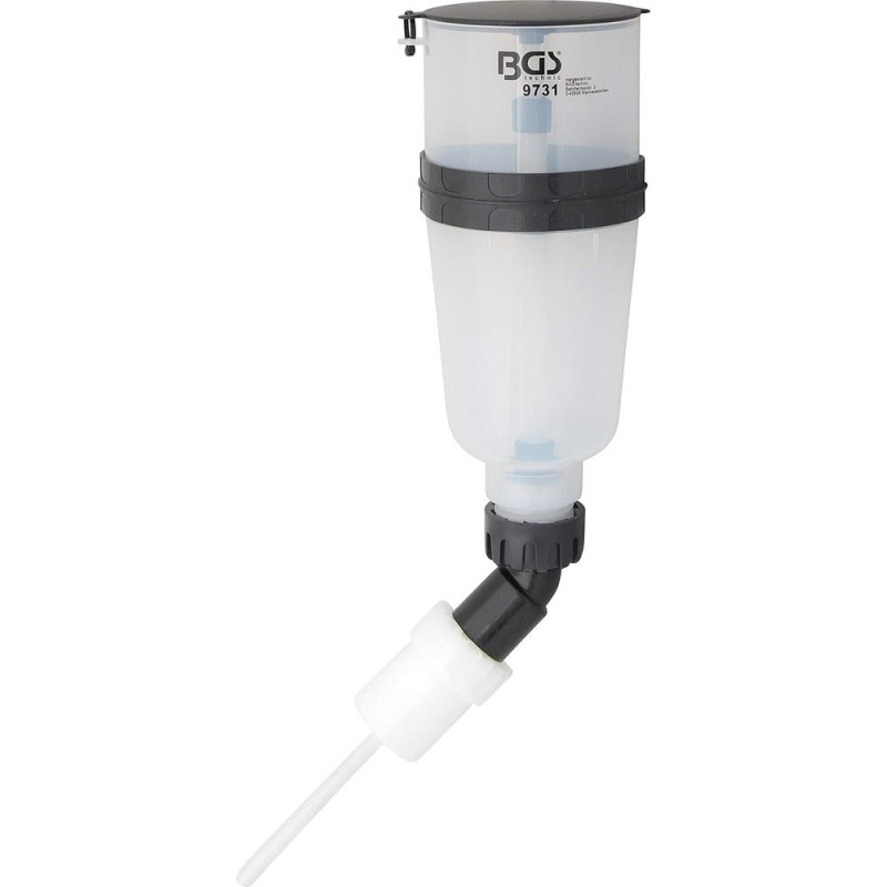 Entonnoir Coudé pour Solution d’Urée AUS 32 - Dimensions 14,2x12,7x43,7 cm - Plastique Résistant - Facilite le Transfert e - BGS