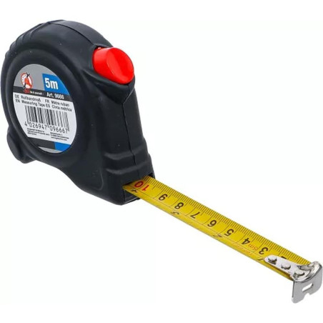 Mètre Ruban 7,5 m x 25 mm - Précision et Robustesse - BGS