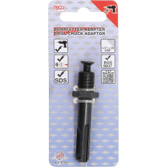 Adaptateur de Mandrin 1/2 x 20 UNF - Accouplement SDS - Compatibilité et Précision - BGS