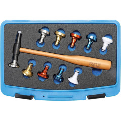 Jeu de Maillets à Tête Interchangeable Ø28 mm - 11 Pièces - Polyvalent et Résistant - - BGS