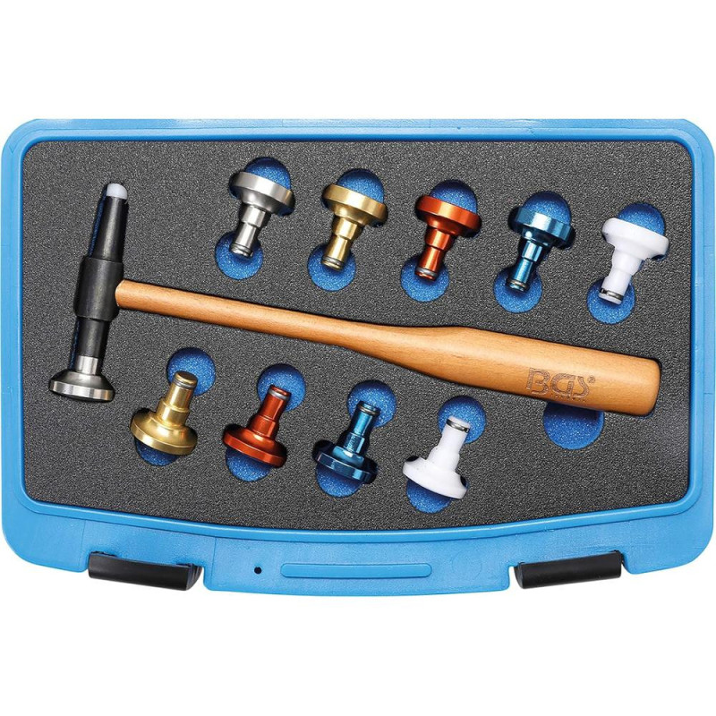 Jeu de Maillets à Tête Interchangeable Ø28 mm - 11 Pièces - Polyvalent et Résistant - - BGS