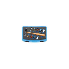Jeu de Maillets à Tête Interchangeable Ø28 mm - 11 Pièces - Polyvalent et Résistant - - BGS