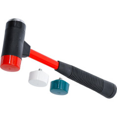 Jeu de Maillets à Tête Interchangeable Ø28 mm - 11 Pièces - Polyvalent et Résistant - - BGS