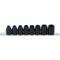 Jeu de Douilles à Choc Profil E 12,5 mm (1/2) E10 - E24 8 pcs - Acier Résistant - Usage Professionnel - D-Work Jeu de Douilles à Choc Profil E 12,5 mm (1/2) E10 - E24 8 pcs - Acier Résistant - Usage Professionnel - D-Work