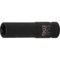 Douille à Choc Profil E 12,5 mm (1/2 ) E18 - Acier Résistant - Usage Professionnel et Précis - BGS