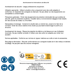 Douille à Choc Profil E20 12,5 mm (1/2) - Usage Professionnel - Acier Résistant - D-Work