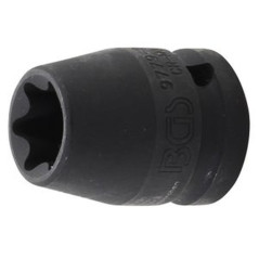 Douille à Choc Profil E 12,5 mm (1/2 ) E12 - - Précision et Robustesse - BGS