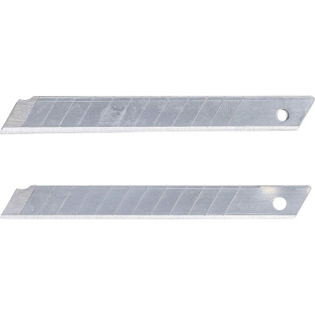 Jeu de Lames de Rechange 9 mm - 10 pcs - Acier, Résistantes et Précises, Pro - D-Work