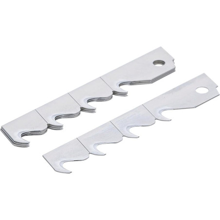 Jeu de Lames Crochets Sécables 5 pcs - Précision et Polyvalence - Acier, 16,5 cm - D-Work