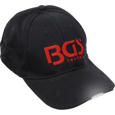 Casquette de Baseball avec Lumière LED - Taille Unique, Confortable et Pratique - Visibilité Améliorée - BGS