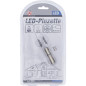 Pincette à LED - 20,4 x 1,1 x 2,5 cm - Précision et Éclairage Intégré - D-Work Pincette à LED - 20,4 x 1,1 x 2,5 cm - Précision et Éclairage Intégré - D-Work