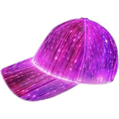 Casquette de Baseball avec Lumière LED - Taille Unique, Confortable et Pratique - Visibilité Améliorée - BGS