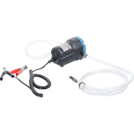 Pompe d Aspiration 12 Volt - Compacte 18x9.5x24 cm - Puissante et Facile d Utilisation - BGS