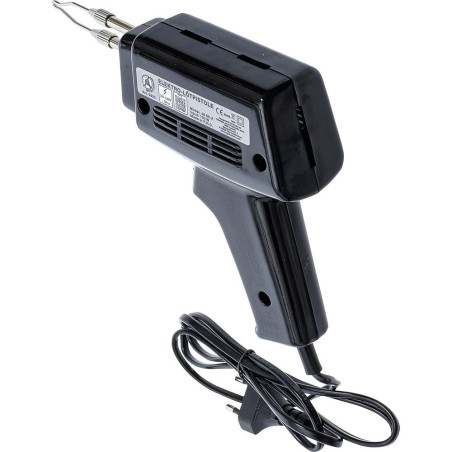 Pistolet à Souder Électrique 100 W - Compact 18,8x6,3x26,2 cm - Puissant et Pratique pour Soudure Rapide - BGS
