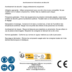 Kit de Réparation à Percussion pour Clé à Choc à Accu - 9919 - Réparation Facile et Durable - BGS