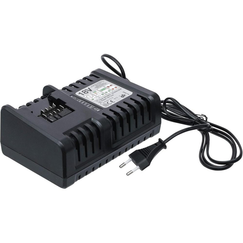 Chargeur Rapide pour Clé à Choc sur Accu - Compact 11x26.5x14 cm - Recharge Efficace et Sécurisée - - BGS