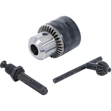 Mandrin à Clé 13 mm - Lot de 4 pcs - Acier Robuste - Fixation Fiable et Précise, Pro - D-Work