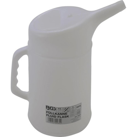Broc 4L - Plastique Résistant - Usage Polyvalent et Pratique, Pro - D-Work