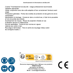 10 Embouts hexagonaux 3 mm - Acier - Usage polyvalent - ACTON
