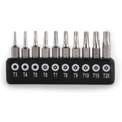 10 Embouts hexagonaux 4 mm - Acier - Usage polyvalent - ACTON

