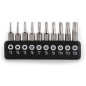 10 Embouts Hexagonal 4 mm - Acier - D-Work 10 Embouts Hexagonal 4 mm - Acier - D-Work