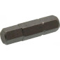 5 Embouts Hexagonal 8 mm - Acier - D-Work 5 Embouts Hexagonal 8 mm - Acier - D-Work