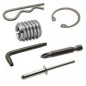 1 Clé Hexagonale pour Vis Inviolable 4 mm - Acier - D-Work