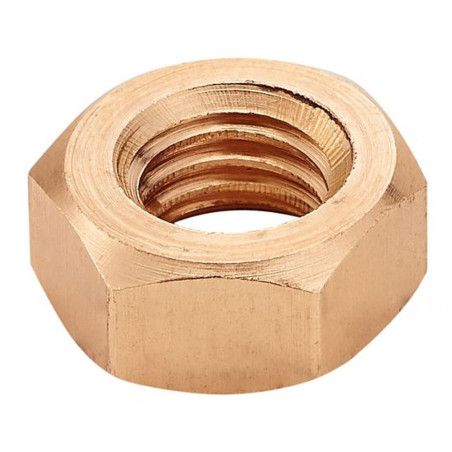 200 Écrous hexagonaux M3 - Laiton, norme DIN 934 - ACTON