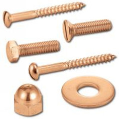 Ecrous Bas Hexagonaux M8 mm (DIN 439), Laiton - D-Work
