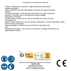 25 Écrous hexagonaux M24 - Laiton, norme DIN 934 - Résistants et durables - ACTON
