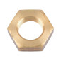 50 Écrous bas hexagonaux M16 - Laiton, norme DIN 439 - ACTON
