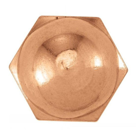 25 Ecrous Borgnes Décolletés M16 mm - NFE 27453 - Laiton - D-Work