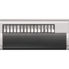 Étui 30 pièces embouts + porte-embout - Inox - Polyvalent et durable - ACTON