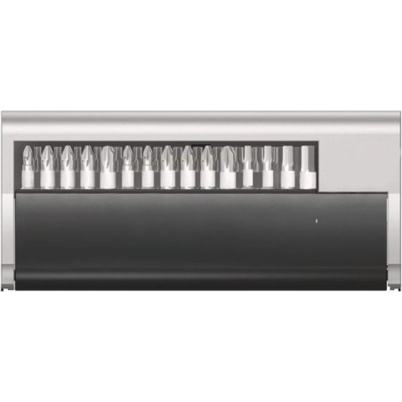 Étui 30 pièces embouts + porte-embout - Inox - Polyvalent et durable - ACTON