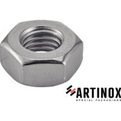 Ecrous Hexagonaux Indésserrables M10 mm (DIN 985), Inox A2 - D-Work