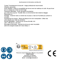 10 Écrous hexagonaux indesserrables M16 - Inox A2, DIN 985 - Sécurité anti-desserrage - ACTON
