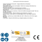 10 Écrous hexagonaux indesserrables M18 - Inox A2, norme DIN 985 - ACTON
