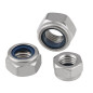 100 Écrous hexagonaux M12 - Nylon 6.6 - Type DIN 934 - ACTON

