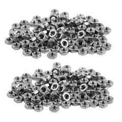 100 Écrous hexagonaux M10 - Nylon 6.6 - Type DIN 934 - ACTON
