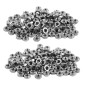 100 Écrous hexagonaux M10 - Nylon 6.6 - Type DIN 934 - ACTON
