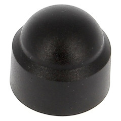 25 Caches écrous hexagonaux noirs M20 - Polyéthylène - Protection et finition - ACTON
