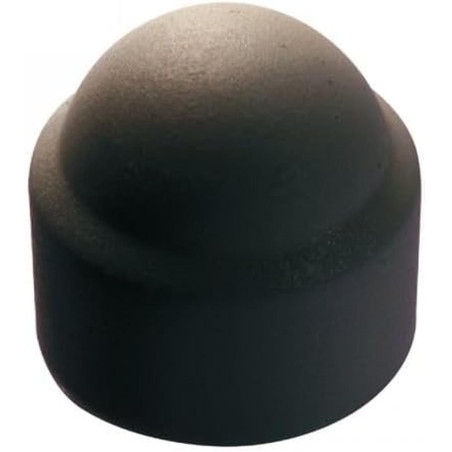 100 Caches écrous hexagonaux M10 - Polyéthylène gris RAL 7001 - ACTON