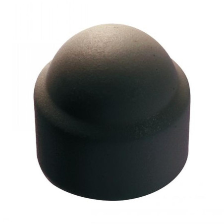 100 Caches écrous hexagonaux M10 gris anthracite - Polyéthylène - Protection et finition - ACTON