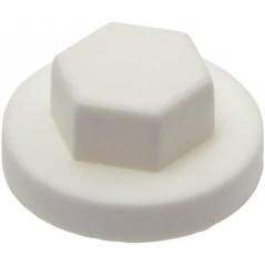 250 Capuchons Plastique Vis D. 6.3 mm - Polyethylene - D-Work