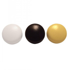 200 Caches vis tête bombée Ø4,8 mm - Polyéthylène - Protection et finition - ACTON