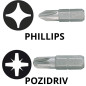 10 Embouts Phillips 3 mm - Acier - Précision et durabilité - ACTON