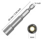 Embout magnétique 1/4 hexagonal - Acier - Précision et maintien - ACTON